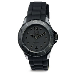 Armbanduhr LOLLICLOCK, schwarz - Werbeartikel
