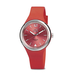 Armbanduhr LOLLICLOCK EVOLUTION, rot - Werbeartikel