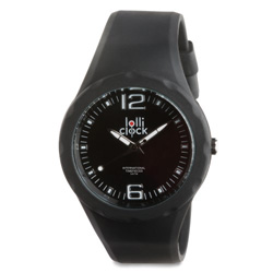 Armbanduhr LOLLICLOCK FRESH, schwarz-schwarz - Werbeartikel