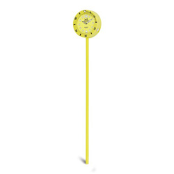 Uhr LOLLICLOCK CLASSIC, gelb - Werbeartikel