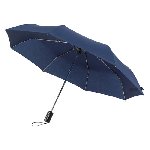 Vollautomatischer Taschenschirm EXPRESS, marineblau - Werbeartikel