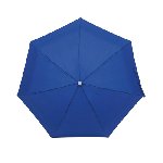 Aluminium-Taschenschirm SHORTY, blau - Werbeartikel