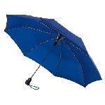 Automatik-Taschenschirm PRIMA, blau - Werbeartikel