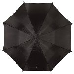 Automatischer Stockschirm DISCO & DANCE, schwarz - Werbeartikel