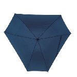 Fiberglas-Stockschirm TRIANGLE, marineblau - Werbeartikel