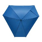 Fiberglas-Stockschirm TRIANGLE, royalblau - Werbeartikel
