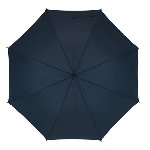Fiberglas-Stockschirm FLORA, marineblau - Werbeartikel