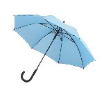 Windproof-Stockschirm WIND, hellblau - Werbeartikel