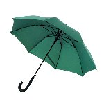 Windproof-Stockschirm WIND, dunkelgr�n - Werbeartikel