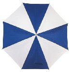 Golfschirm RAINY & WALKER, blau-wei� - Werbeartikel