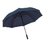 Automatischer Windproof-Golfschirm PASSAT, marineblau - Werbeartikel