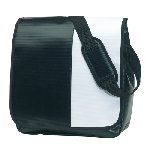 Umschlagtasche ACTION, schwarz-wei� - Werbeartikel