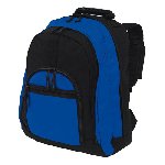 Rucksack NEW CLASSIC, schwarz-blau - Werbeartikel