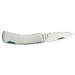 Klappmesser METALLIC, silber - Werbeartikel