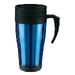 Trinkbecher WARM-UP, blau - Werbeartikel