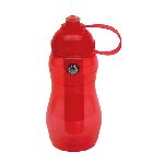 Trinkflasche ON TRACK, rot - Werbeartikel