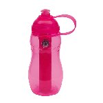 Trinkflasche ON TRACK, pink - Werbeartikel