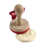 Keks-Stempel MY HEART, rot - Werbeartikel