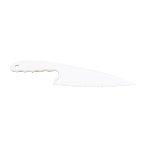 Serviermesser CUT, wei� - Werbeartikel