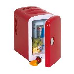 Mini-K�hl- / W�rmeschrank HOT AND COOL, rot - Werbeartikel