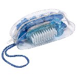 Pedik�re-Set PRETTY WOMAN, blau - Werbeartikel