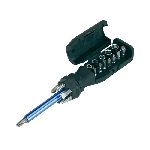 Schraubendreher-Set SCREW FINDER, schwarz - Werbeartikel