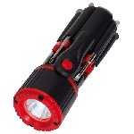 Schraubendreher 8IN1, schwarz-rot - Werbeartikel