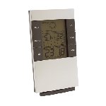 Wetterstation SUNNY TIMES, silber-grau - Werbeartikel