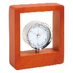 Verchromte Uhr FRAME,  - Werbeartikel