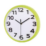 Wanduhr HALLEY, gr�n - Werbeartikel