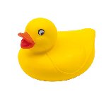 Anti-Stress-Ente QUACKY, gelb - Werbeartikel