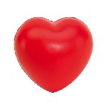 Anti-Stress-Herz AMOR, rot - Werbeartikel