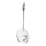 Transparenter Memohalter TOPAS, transparent - Werbeartikel