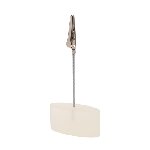 Memohalter ZEPHYR, wei� - Werbeartikel