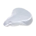 Sattel-Regenschutz DRY SEAT, wei� - Werbeartikel