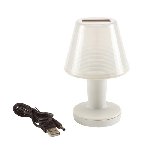 Solarlampe ILLUMINATION, wei� - Werbeartikel