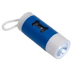 Taschenlampe DOGS HELPER, wei�-blau - Werbeartikel
