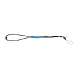 Schl�sselband TRI KEY, blau - Werbeartikel