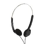 Kopfh�rer POCKET ROCKER, schwarz - Werbeartikel