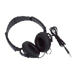 On-Ear-Kopfh�rer ROCKER, schwarz - Werbeartikel