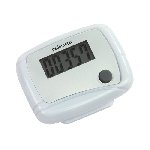 Schrittz�hler EASY RUN, wei� - Werbeartikel