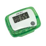Schrittz�hler EASY RUN, gr�n - Werbeartikel