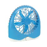 Ventilator TYPHOON, wei�-blau - Werbeartikel