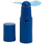 Ventilator NOTOS, blau - Werbeartikel