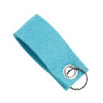 Schl�sselanh�nger FELT, t�rkis - Werbeartikel