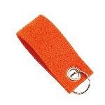Schl�sselanh�nger FELT, orange - Werbeartikel