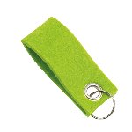 Schl�sselanh�nger FELT, gr�n - Werbeartikel