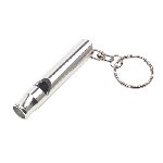Schl�sselanh�nger FLUTE, silber - Werbeartikel