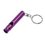 Schl�sselanh�nger FLUTE, lila - Werbeartikel