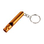 Schl�sselanh�nger FLUTE, orange - Werbeartikel